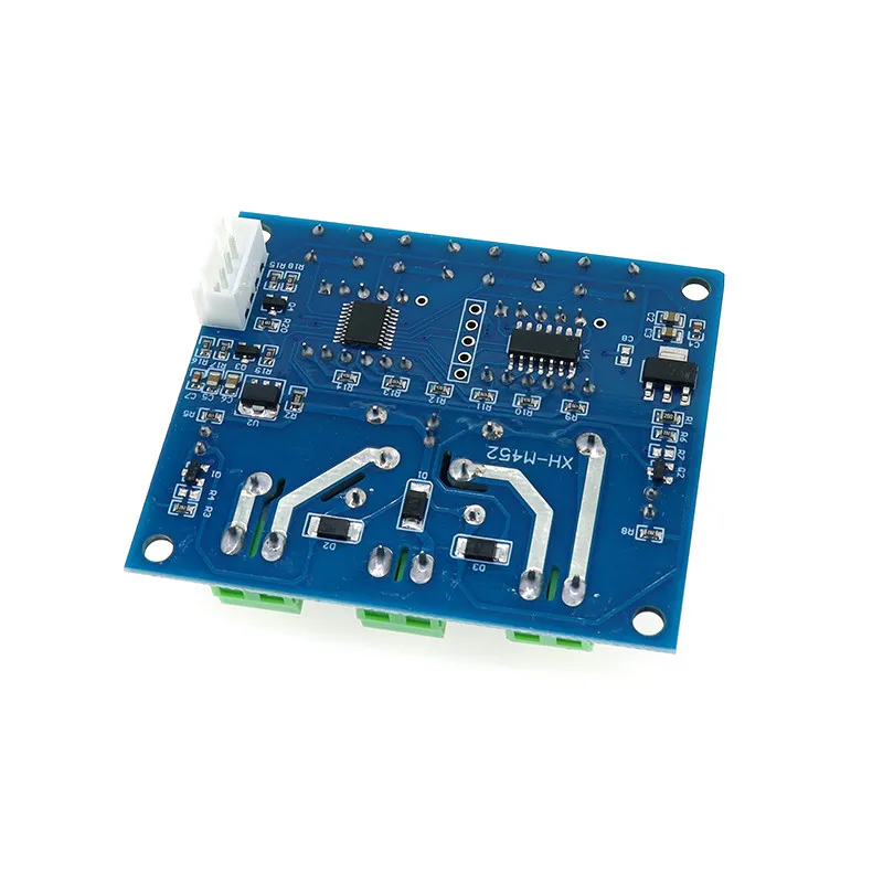 ZFX-M452 LED 디지털 온도조절기 온도 습도 제어 온도계 습도계 컨트롤러 릴레이 모듈 AM2301 프로브, DC 12V