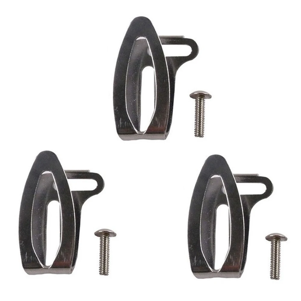 

3pcs Belt Clip Hook With Screws 372229 For Hitach 18V DS18DSAL WH18DSAL DS18DBL For Cordless Impact Driver Drill