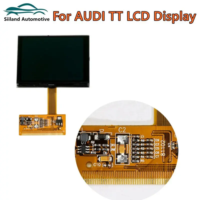 

ЖК-дисплей для AUDI TT, экран для Audi A3 A4 A6 VDO, ЖК-экран для ремонта приборной панели, автомобильные аксессуары, экран