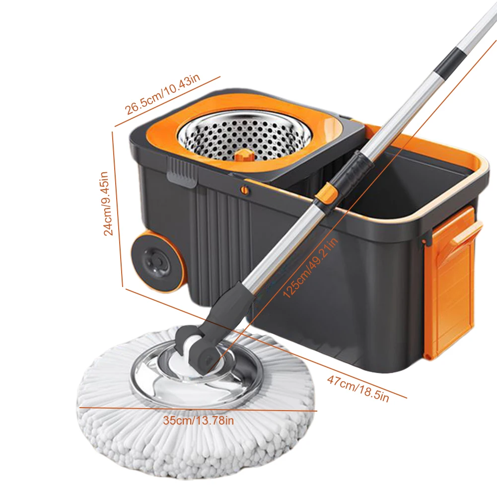 Cleaning Spin Mop with Bucket Household Cleaning Automatic Spin