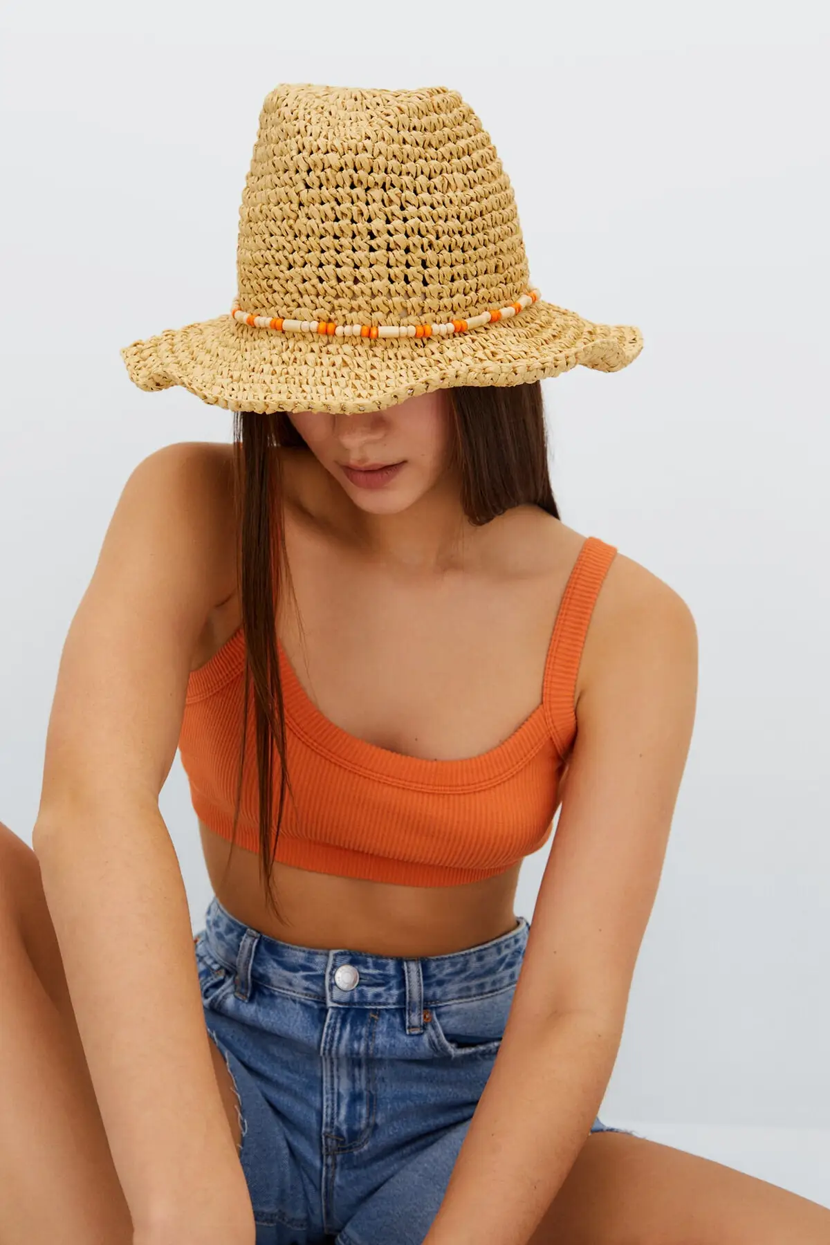 

Raffia Cowboy Hat