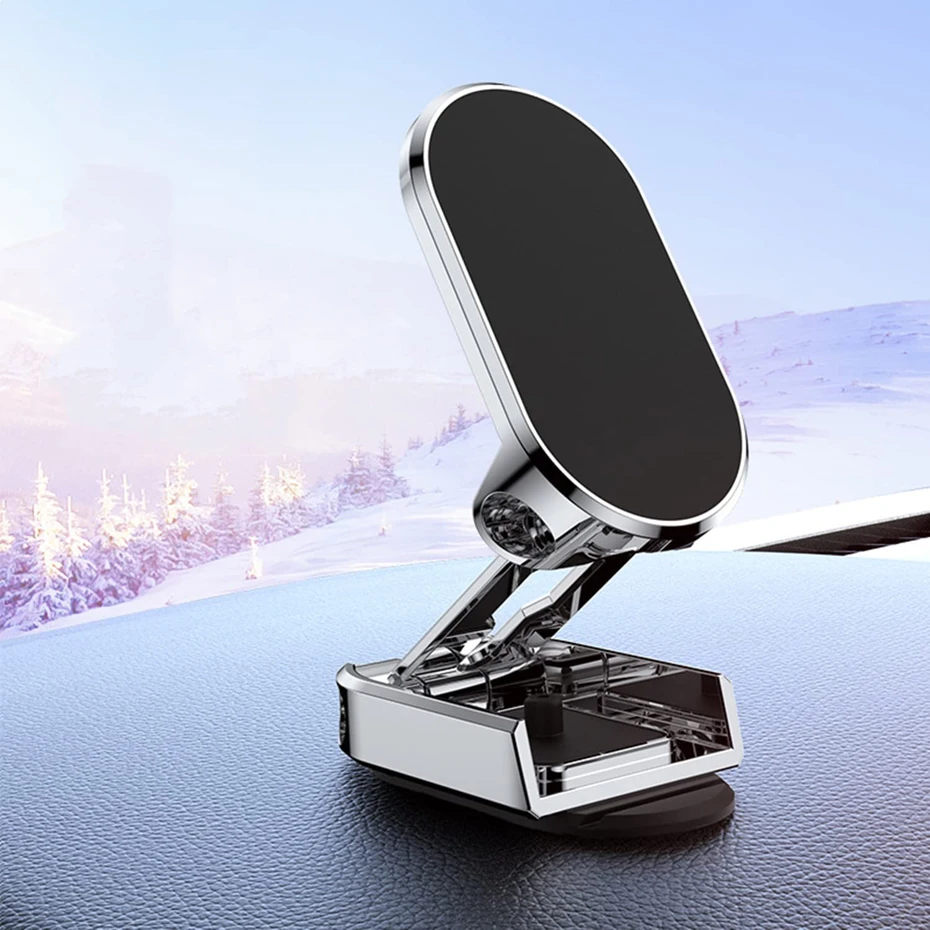 Magnetic phone holder for car - steelie phone mount