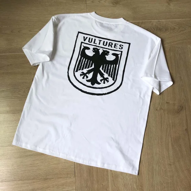 yzy  VULTURES 　Tシャツ New Yeezy YZY Vultures Kanye West Box T-Shirt Short Sleeve