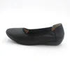 BEYARNE Genuine Leather Women Flats,Fashion Black Pointed Toe Ladies Ballet Flats,Brand Designer Ballerina Woman Flats Shoes 2