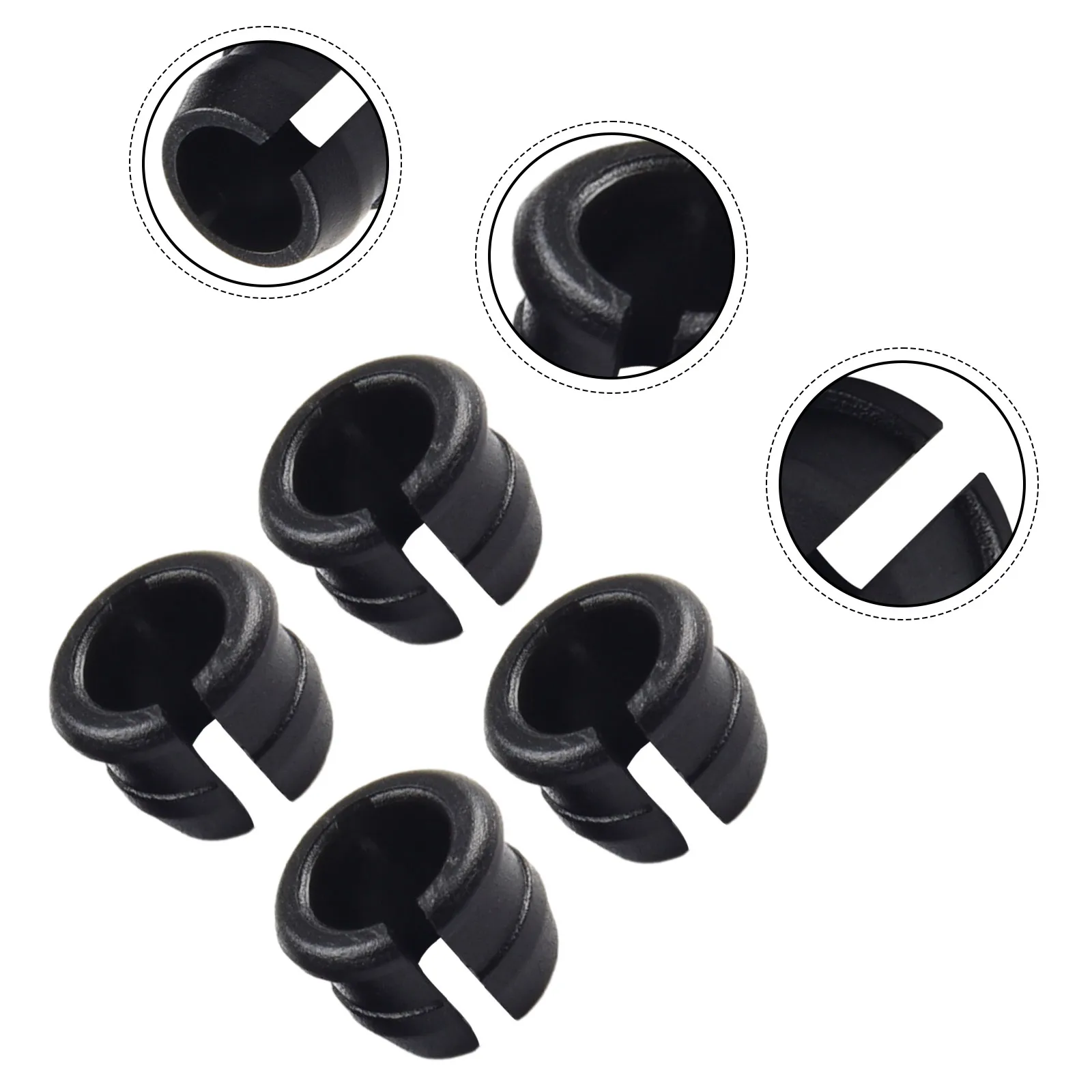 

4-Pack Presta-to-Schrader Valve Conversion Sleeves AV To FV Conversion Reducing Sleeve Valve Hole Adapter Bike Accessories