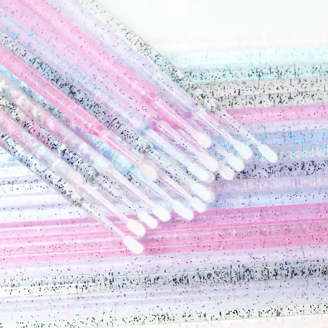 Einweg MicroBrush Wimpernverlängerung Tupfer - Feine Micro Pinsel für präzises Entfernen und Anwenden von Wimpernverlängerungen