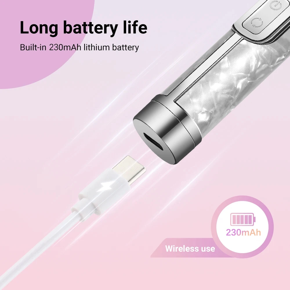 Professional Electric Nail Polishing Machine Nail Drill Multiple Gears Low Noise Nails Sander File Set For Manicure Salon Tools