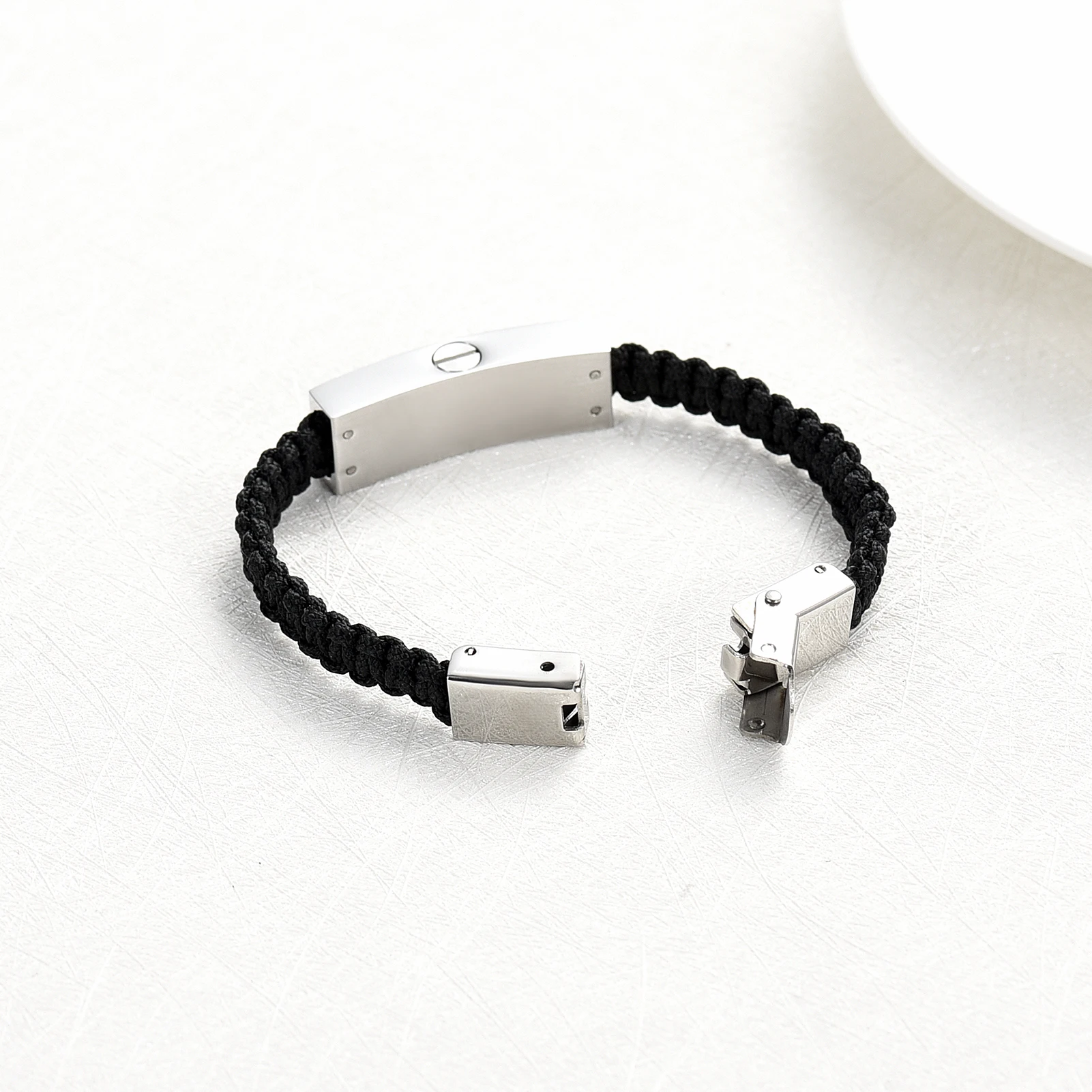 Memorial Urn Bracelets Wristband Funeral Cremation Jewelry for Ashes Holder Stainless Steel Cube Urns Customized Keepsake Bangle