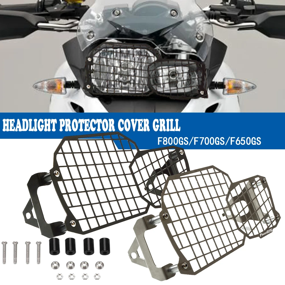 

For BMW F800GS F700GS F650GS F 800 GS 700 650 GS 2008-2018 Motorcycle Headlight Protector Grille Guard Cover Hand Light Grille