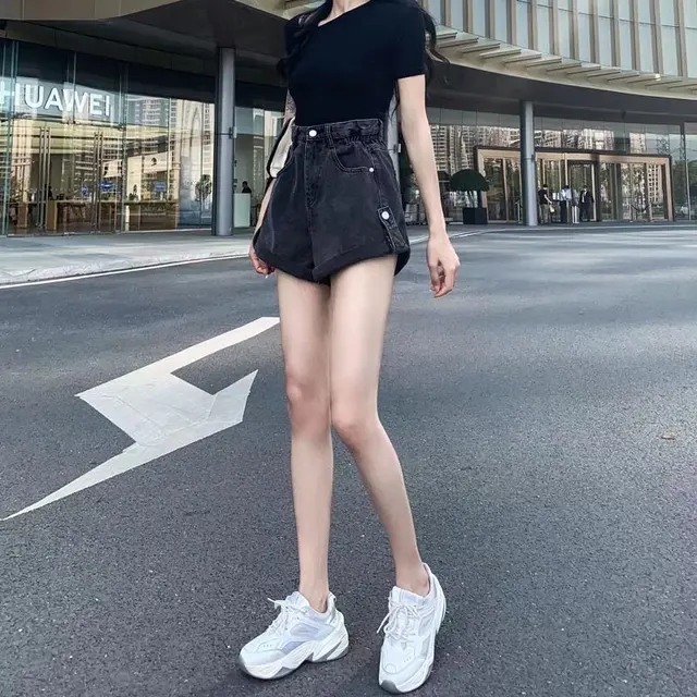 Plus Size Denim Shorts JMS Just My Size By Hanes Women's Plus Size