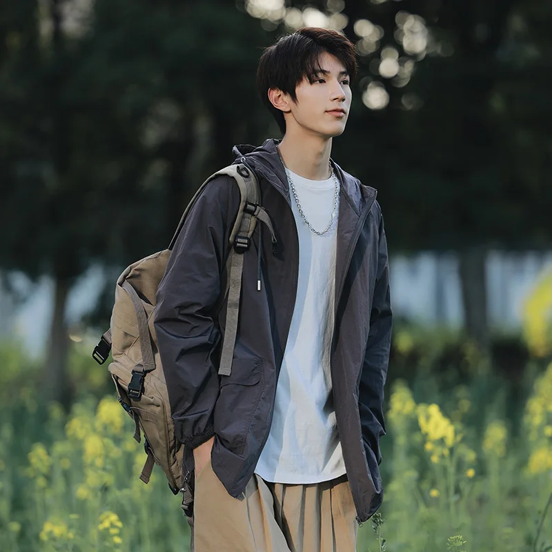 UPF50+ Summer Sunscreen Clothing Men Women Outdoor UV Protection Fishing Hunting Hooded Coat Lovers Quick Dry Skin windbreaker
