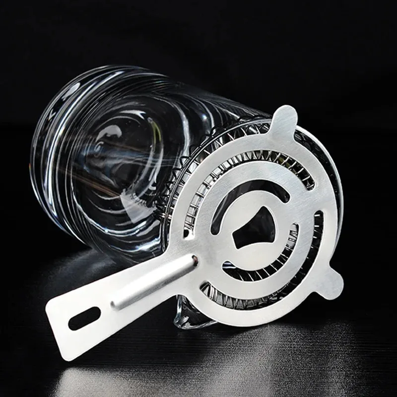 Colino Da Cocktail In Acciaio Inox - Con Molla Rimovibile, Per Baristi, Facile Da Pulire - Foto 9