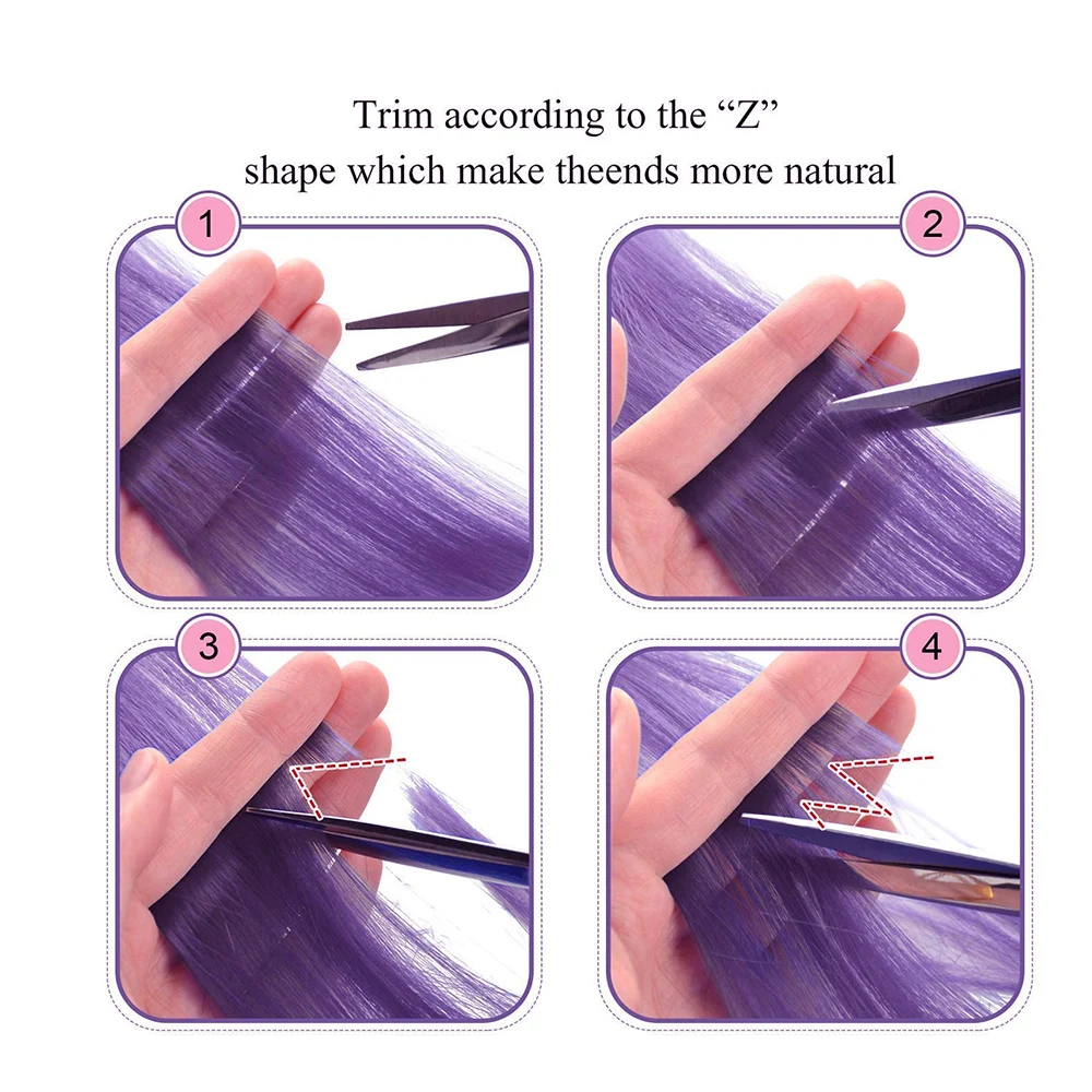 Color Clip-In Extensions 4