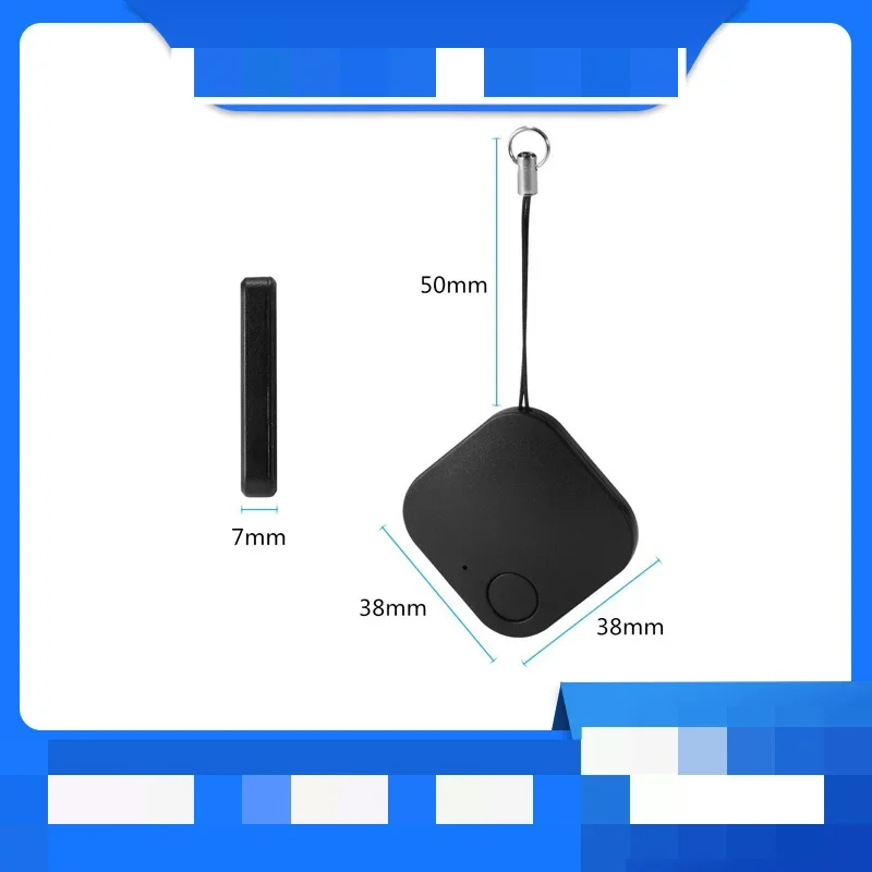 Square anti loss device, intelligent two-way mobile phone anti-theft patch anti loss alarm, find wallet, keychain, pet