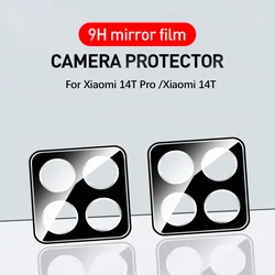 3D Curved Black Camera Protector Case with Tempered Glass - Set of 2 - Xiaomi 15T (Black)