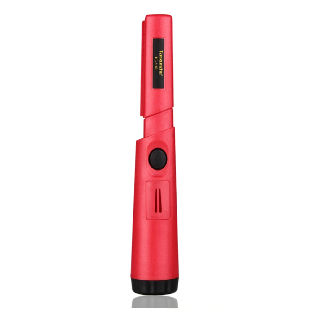 

Tanxunzhe TC-110 Metal Detector Pinpointer Hand Held Metal Detector Positioning Rod Detector IP68 Red