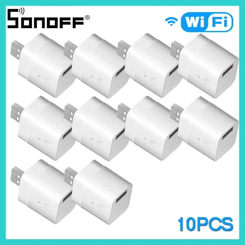 Itead Sonoff Micro 5V Wifi USB Smart Adaptor Switch Wireless USB Adaptor For Smart Home Automation Via EWeLink Alexa Google Home 