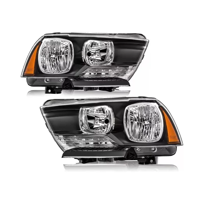 1 Pair 2X Headlight Head Light for Dodge Charger 2011 2012 2013 2014 - Image 2