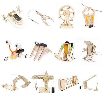 Fai da te modello fisico esperimento scientifico Kit educativo fatto a mano piccola produzione assemblaggio progetto di tecnologia artigianale per bambini in età scolare