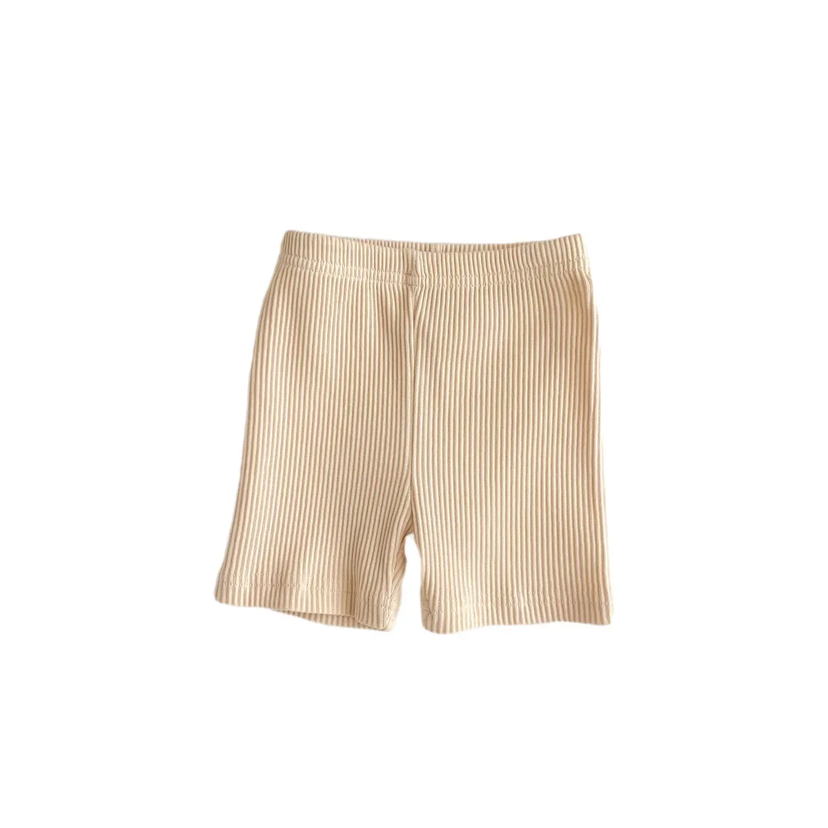 New Summer Children Casual Shorts for Boys and Girls Babies Baby Korean Solid Color Knitted Shorts Teenage Girls Clothing