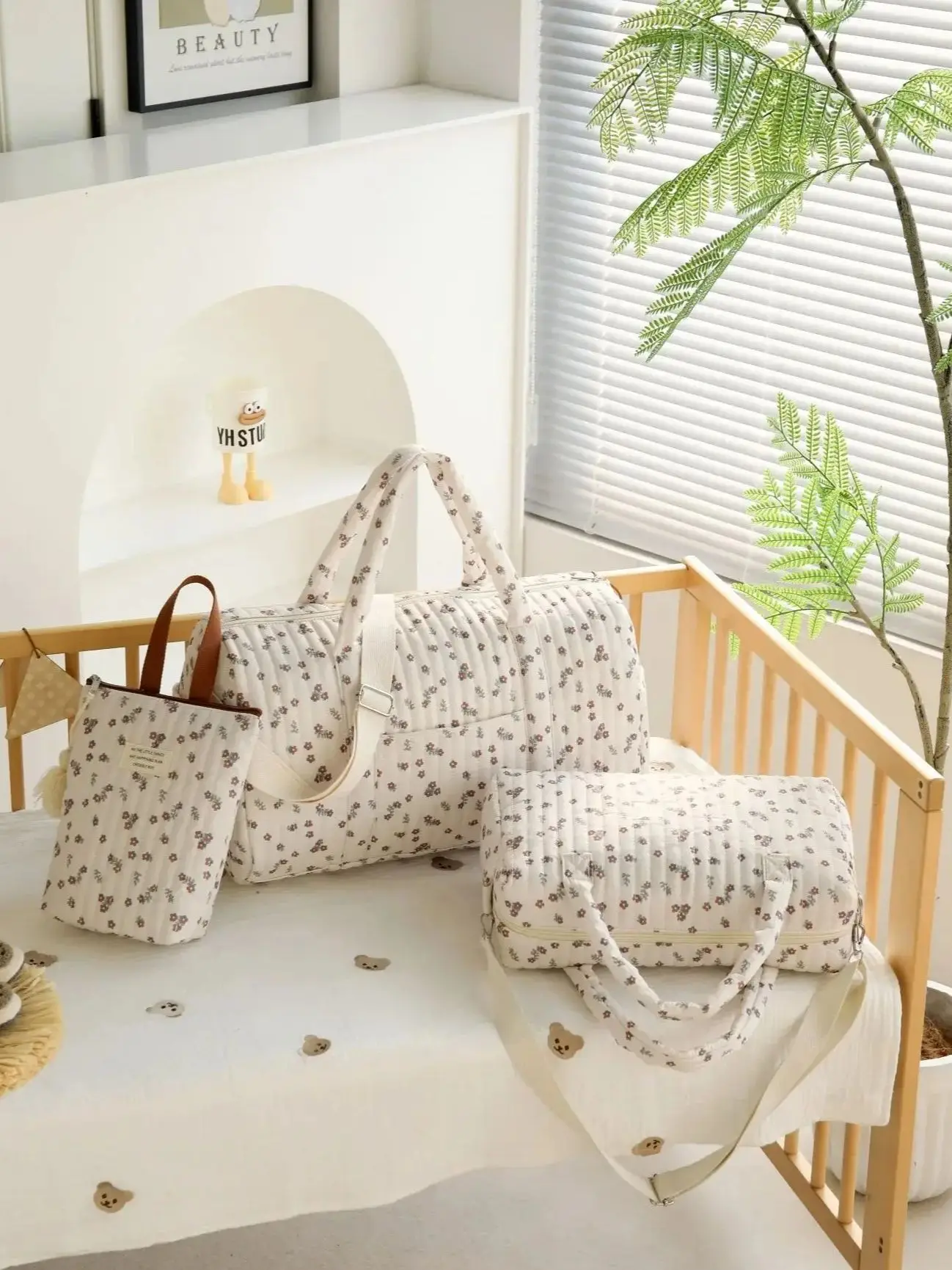 Trending Large Capacity Outdoor Travel Weeknder bolsas de pa&ntilde;ales Babies Mommy Baby Maternity Bag The Diaper Bag