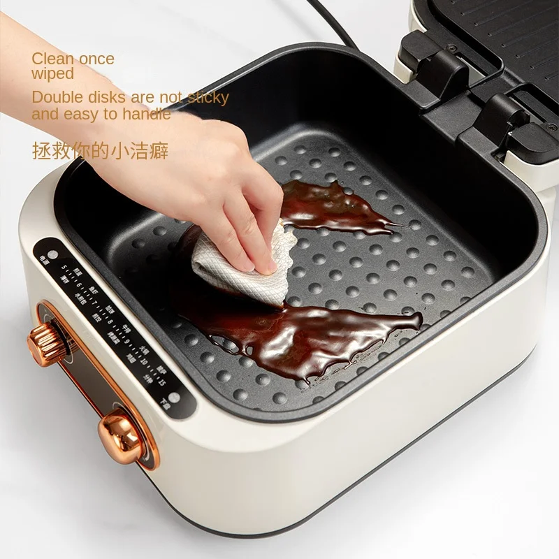 220V Household Electric Cake Pan Electric Hot Pot Non-stick Pancake Machine Double-sided Heating Multi Cooker Frying Pot 5
