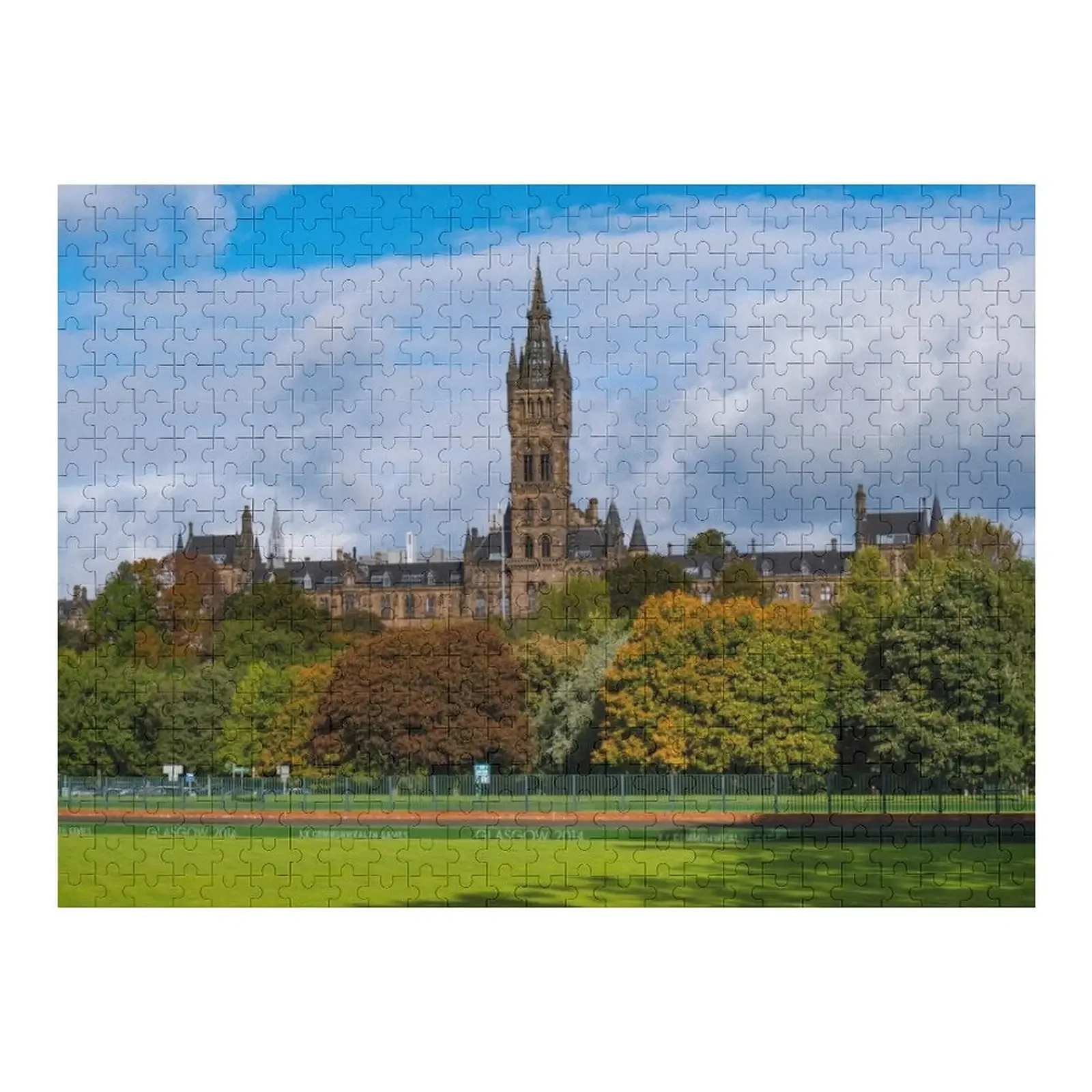 

Glasgow University West End Of Glasgow Scotland Jigsaw Puzzle Wood Adults Woods For Adults Puzzle