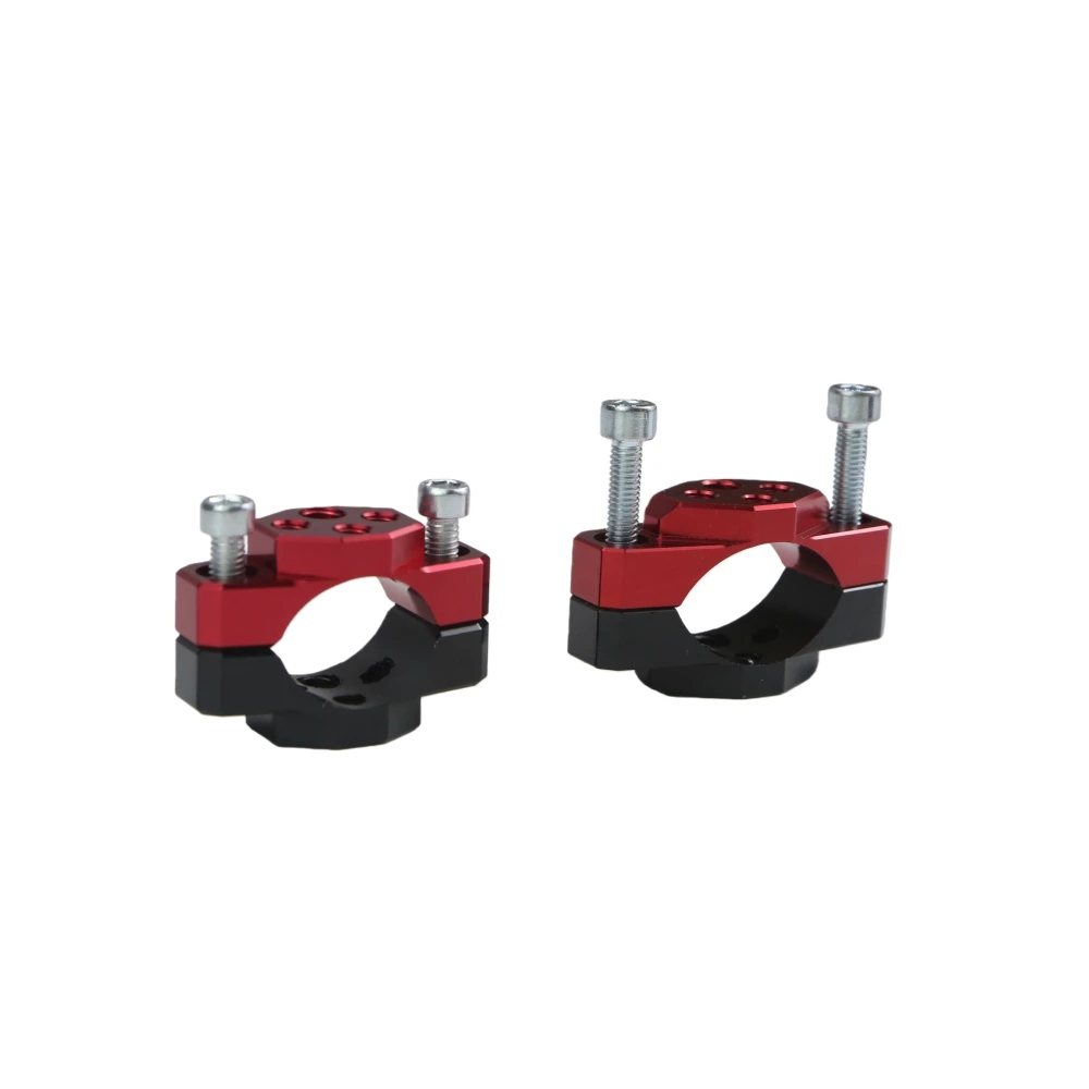 22mm - 32mm / 42mm 범용 오토바이 핸들바 클램프 스텐트 브래킷 범퍼 클램프 헤드라이트 스탠드