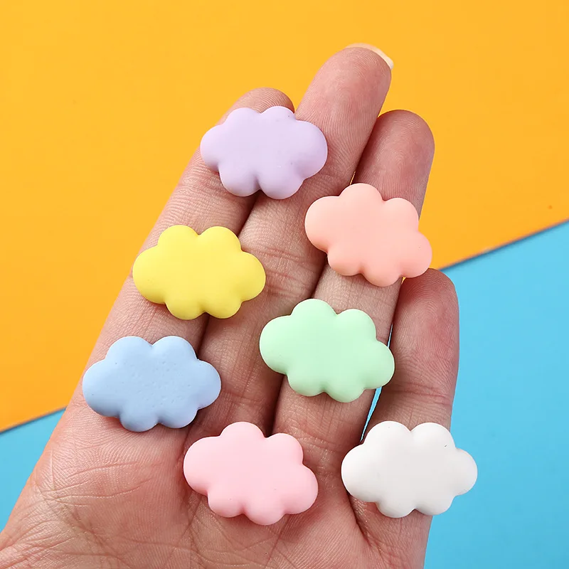 5pcs Refrigerator magnet resin cartoon lovely cloud candy heart refrigerator magnet sticker message gift decoration photo wall