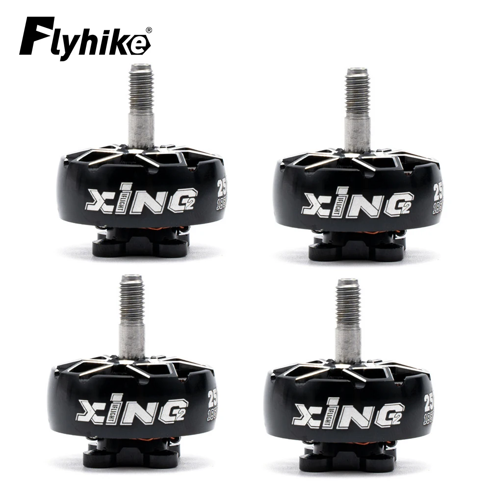 

IFlight XING2 2506 1500KV 1850KV 6S Black Brushless Motor Long Range with 5mm titanium alloy shaft for FPV Freestyle 6inch Drone