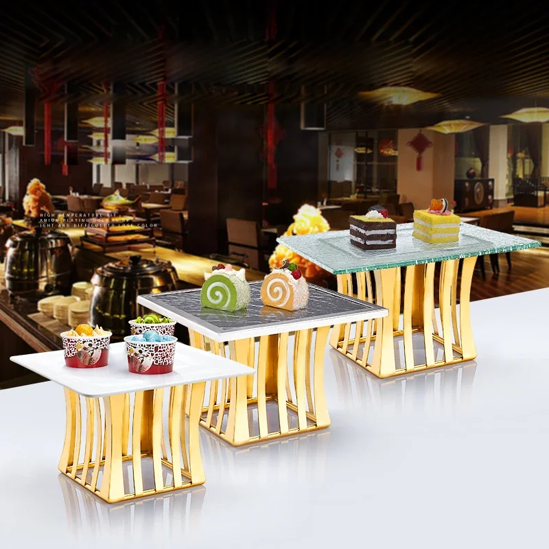 Creative cake rack Fruit tray Dessert table Snack display rack Tea break stand Wedding food booth Cake stand cake display