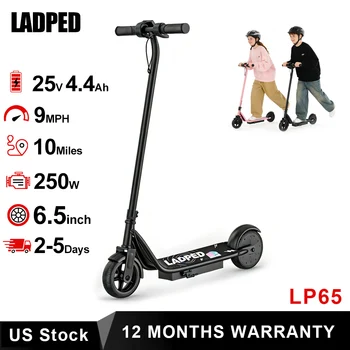 Electric Scooter for Kids – 250W Motor, 3/6/9MPH Three-Speed Modes, Up to 10-Mile Range & 6.5-Inch Tires for Safe Fun Riding 1