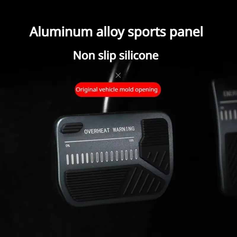 Auto-Pedalauflagen für Tesla Model 3 Y Juniper 2017-2026 Rutschfeste Gaspedal-Bremspedal-Ruheauflage Neues Model3+ Zubehör – Detail 2