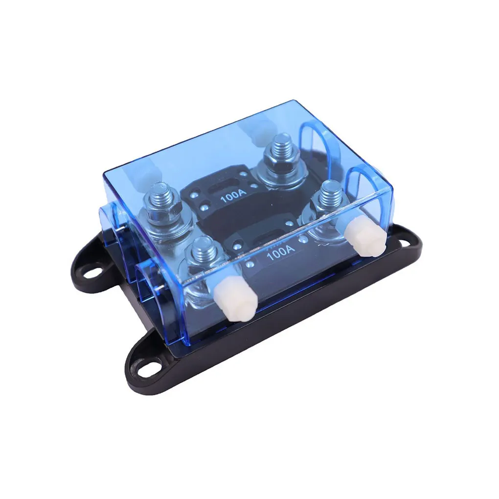 Car Power Fuse Block Vehicle Overload Protection Fuses Holder Fusebox