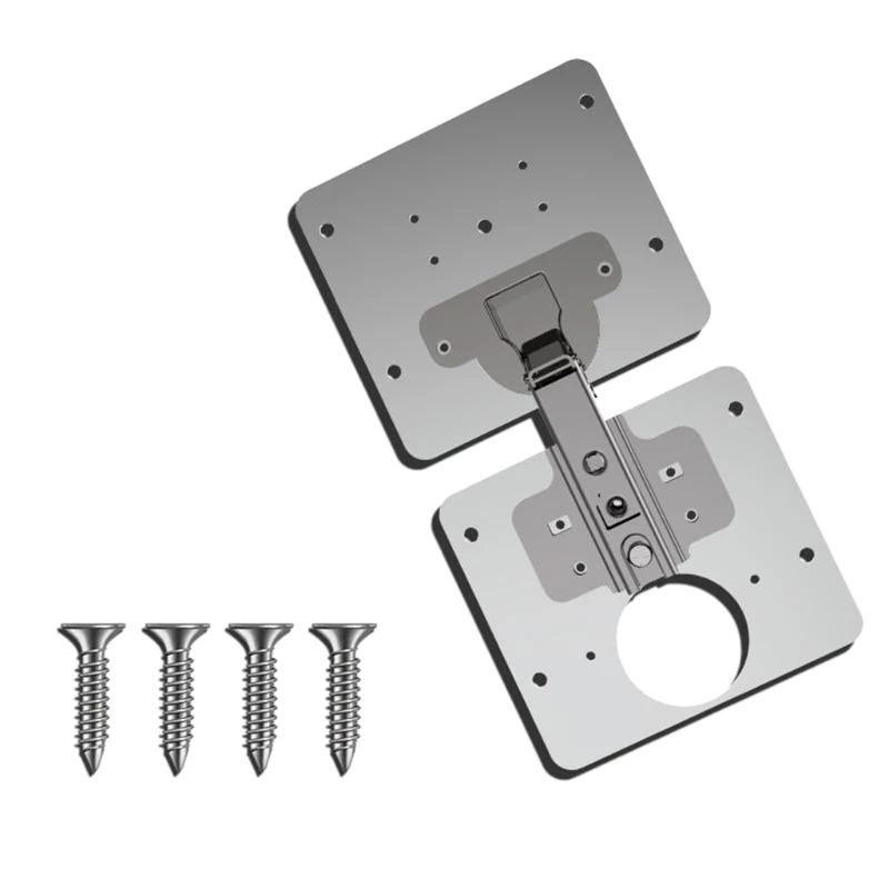 

Brand New Cabinet Hinge Repair Plate for Wood Furniture Shelves Cabinet