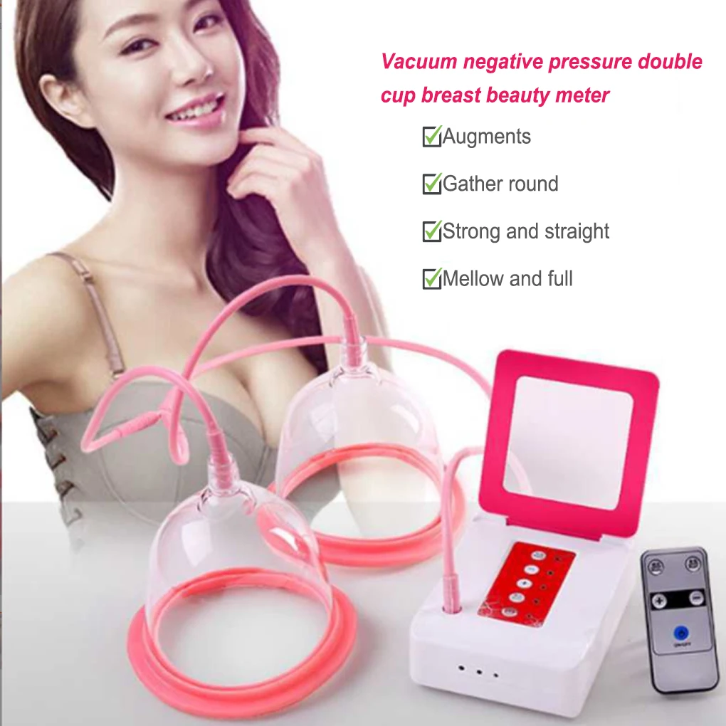 

Body Shaping Massage Vacuum Cupping Massager Therapy Device Breast Enlargement Pump Massage Cup White A Cup Cover