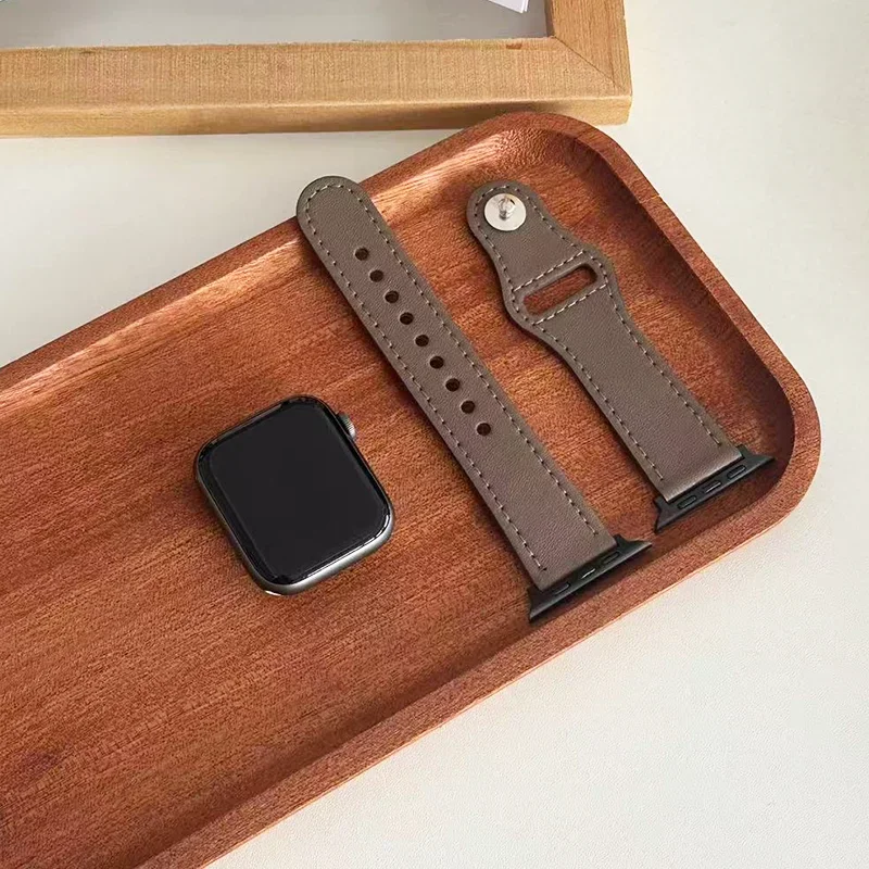 Premium Leather Strap for Smart Watches - Universal Fit Sport Bracelet