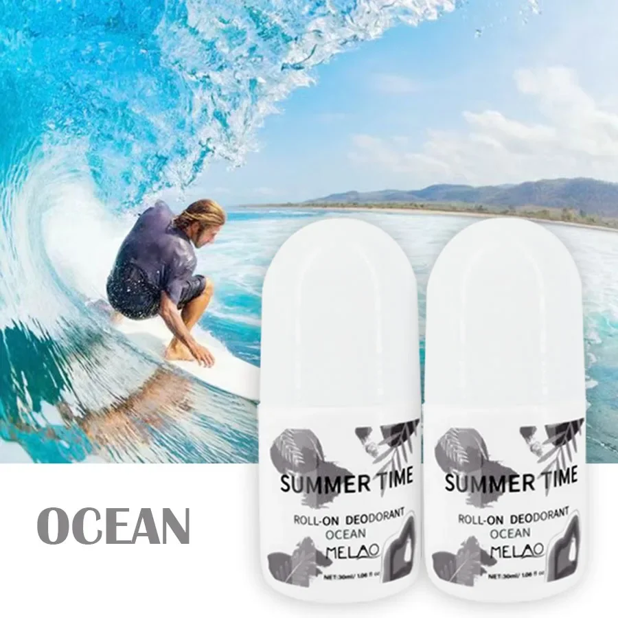 Aluminum Free Mineral Deodorant Roll-On For Women Men Paraben Free Certified Cruelty Vegan