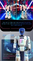 Smart Dancing Remote Control Robot Toy 2.4G Joint Mobility Breathing Light Record RC Robot Intelligent Robot for Child Kid Toys 1