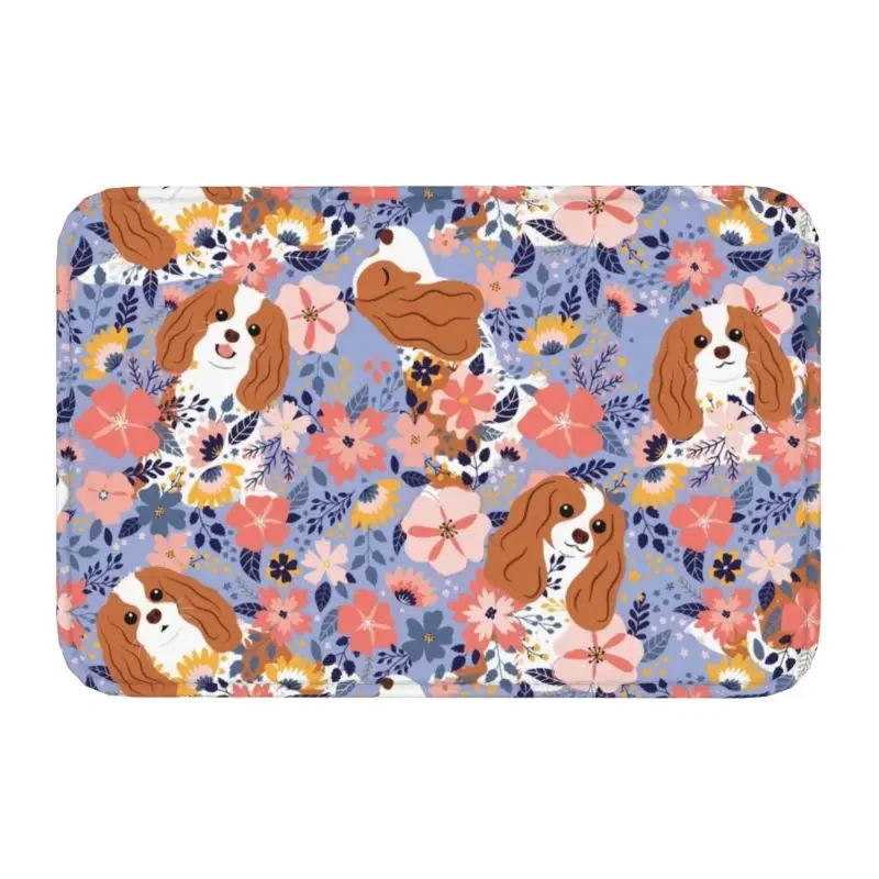 Paillasson de bienvenue pour entrée intérieure ou extérieure Motif Cavalier King Charles Spaniel 40,6 x 61 cm Paillasson de bienvenue pour entrée intérieure ou extérieure Motif Cavalier King Charles Spaniel 40,6 x 61 cm