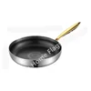 316 Stainless Steel Frying Pan Wok Non-stick Honeycomb Pot Home Steak skillet Gas Stove Induction Saucepan Kitchen Cookware 30cm 6