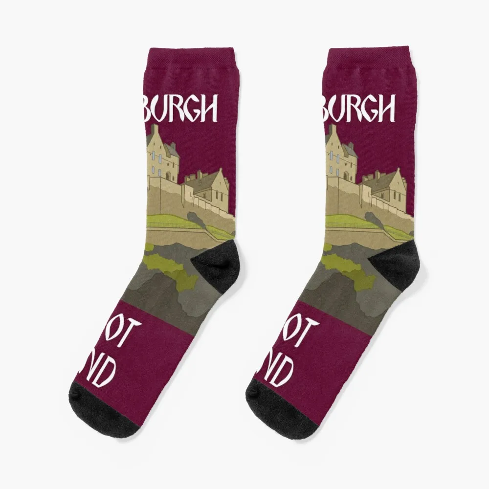 Edinburgh Castle, EdinburghSocks Anti-Slip Socks Mens Gifts Warm Socks Winter Woman the castle