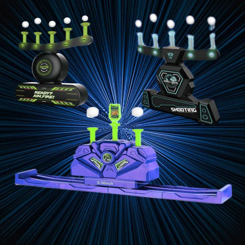 Kids Floating Target Airshot Game Foam Dart Blaster Shooting Ball Toy Xmas Gift Children Suspended Ball Toy Dart Target