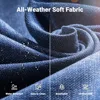 Patio Sofa All Weather Outdoor Furniture Loveseat Couch High Back Wicker Rattan Loveseat Couch for Yard Backyard Porch 4