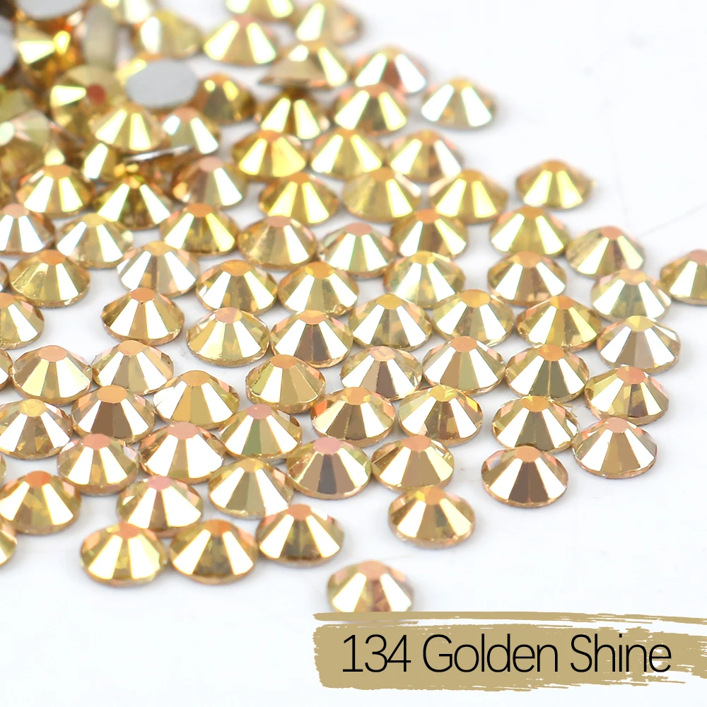 Sparkling Crystal Glass Rhinestones for Clothing and Garment Decoration