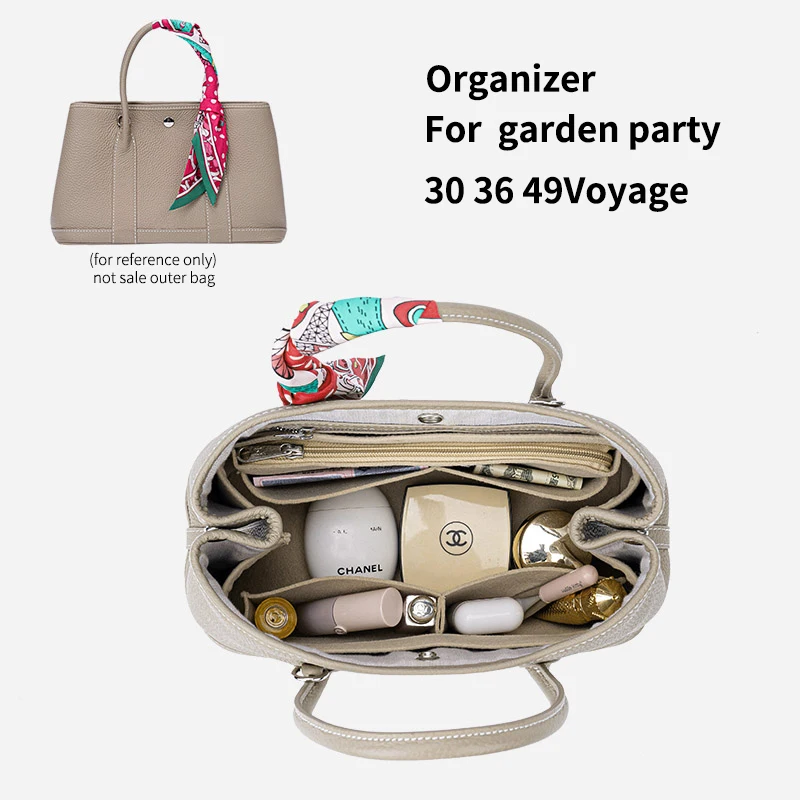 Tote Purse Organizer Insert, Bag Insert Garden Party