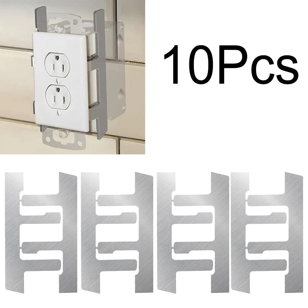 10 Pack Switch Box Support Electrical Box F Clips Mounting Straps Grip-Lock Hot Sale Brand. New And High Quality