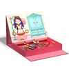 Mideer Magnetic Sticker Puzzle Game Sweet Girl Children's Toys Jigsaw Montessori Educational Intellectual DIY Gift 2
