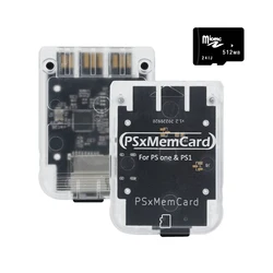 Enhanced PSX Memory Card for PlayStation - Ultiretro Edition (White)