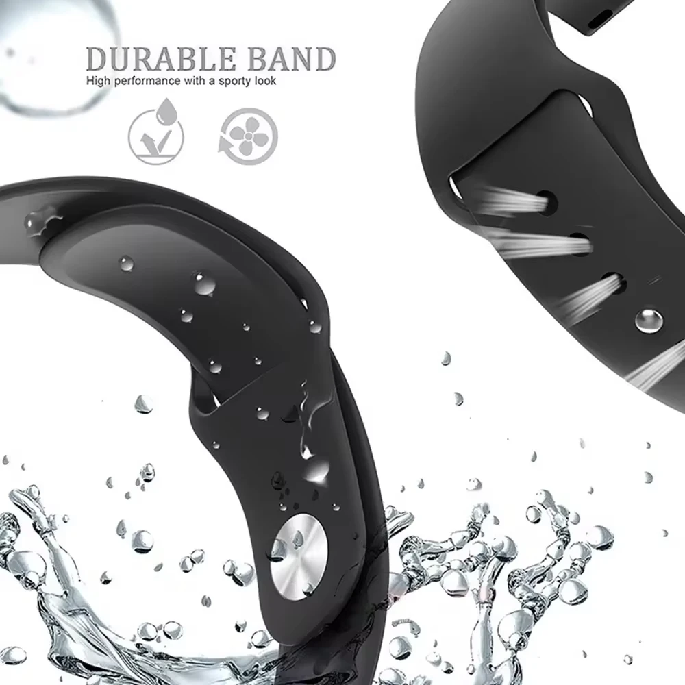 Versatile Silicone Sports Strap - Multiple Sizes